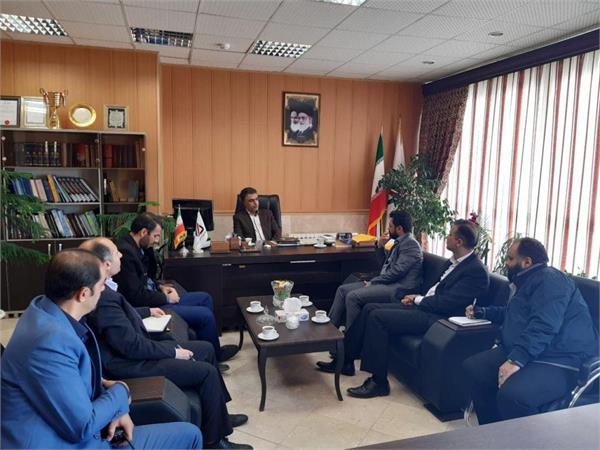 بازدید سرپرست شرکت انبارهای عمومی و خدمات گمرکی غرب از شعبه زنجان